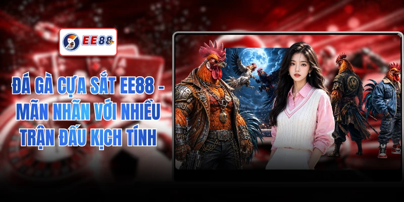 Đá Gà Cựa Sắt EE88 - Mãn Nhãn Với Nhiều Trận Đấu Kịch Tính