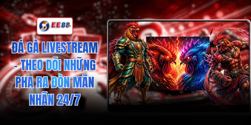 Đá Gà Livestream - Theo Dõi Những Pha Ra Đòn Mãn Nhãn 24/7
