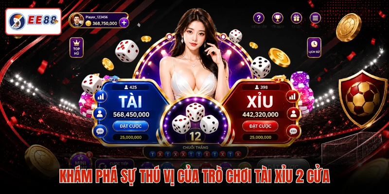 Khám phá sự thú vị của trò chơi tài xỉu 2 cửa