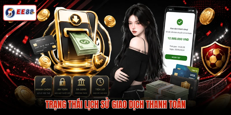 Trạng thái lịch sử giao dịch thanh toán